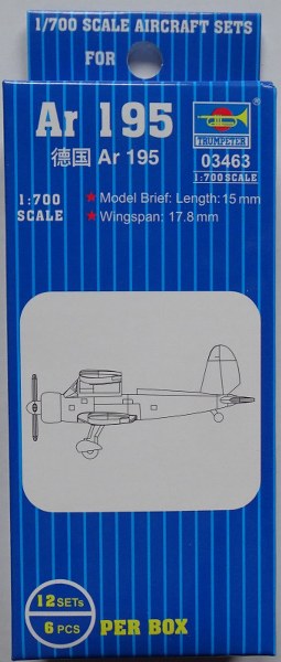 Messerschmitt Ar 195 1/700