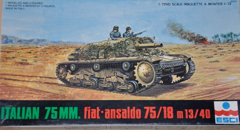 Fiat-Ansaldo Semovente da 75/18 on M13/40
