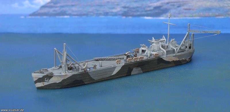 USS LST-393 w/ Brodie System