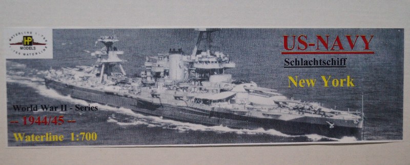 USS New York BB-34 1944/45