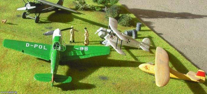 Grunau Baby Gr9, Messerschmitt Me109B Luftpolizei