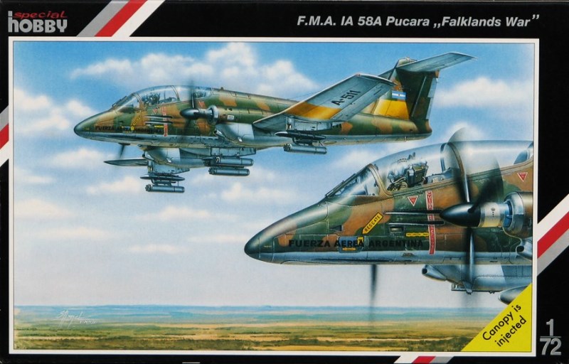 FMA Pucara F.M.A. IA 58A Falklands War