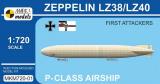 Zeppelin LZ38/LZ40 First Attackers